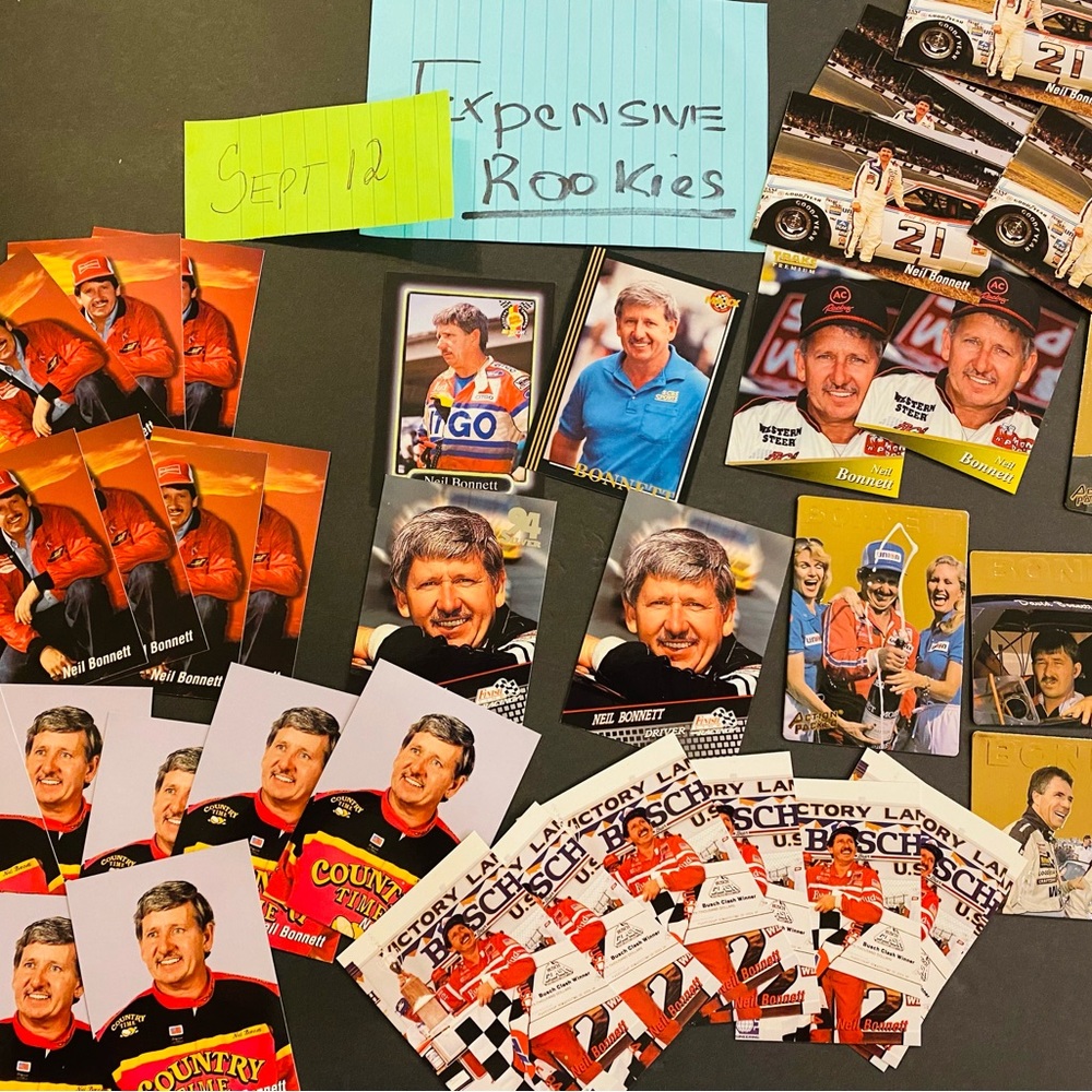 NASCAR cards (Neil bonnet) NM-GM